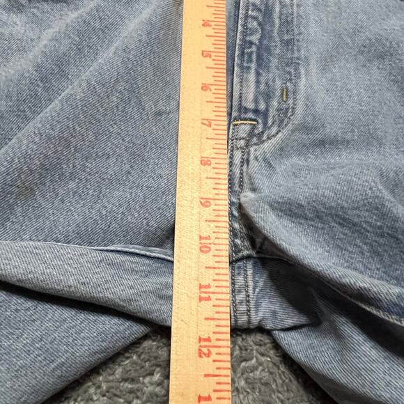 Sunday Best Aritzia Jeans Womens 6 (30x31) Distressed Straight High Rise - Picture 8 of 10